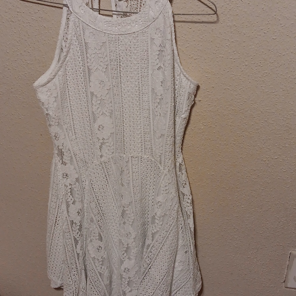 A white dress